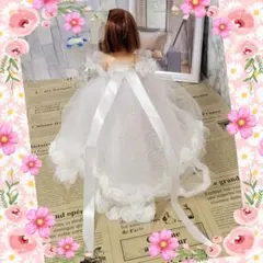 【ミディドレス②】リカちゃん豪華ドレス　★春アクセサリー付き