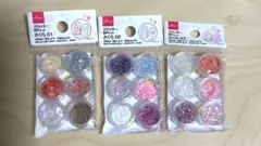 ダイソー　桜　ネイルフレーク　3つセットのサムネイル
