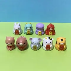 サトウの鏡餅　干支　セット　鏡餅　マスコット　置物　フィギュア