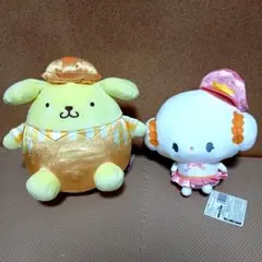 サンリオ　ぽよよんえあぽ～とBIGぬいぐるみ　ポムポムプリン　こぎみゅん　新品