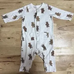 GELATO PIQUE クマ柄ロンパース