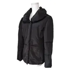 ケメコHIROKO KOSHINO ブラック ダウンジャケット 美品 ヒロココシノ ダウンジャケット☆