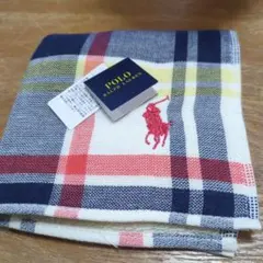 POLO Ralph Lauren チェック柄タオルハンカチ