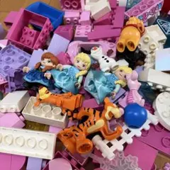 激レア　送料込LEGO DUPLO まとめうり　デュプロ　女の子　ピンク　箱付き