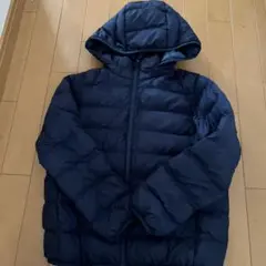 UNIQLO 中綿ジャケット　ネイビー　140
