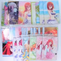 五等分の花嫁　ウエハース　箔押し・スペシャルカードあり　まとめ売り　28枚