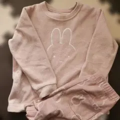 ミッフィーちゃん フリースパジャマ ピンク