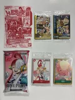 新品　未開封　ONE PIECE FILM 映画　特典　まとめ売り　６種類セット