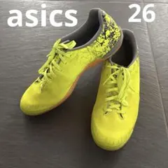 【ASICS】フットサルシューズ イエロー