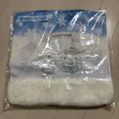 シナモロール サンリオくじマルシェバッグ 雪の結晶デザイン