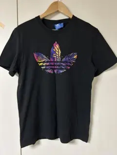 adidas カラフルロゴ Tシャツ L