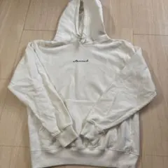 WEGO ホワイト フード付きパーカー M