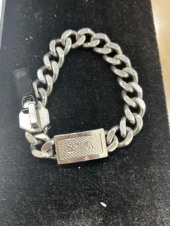 v*p様 EMPORIO ARMANI チェーンブレスレット シルバーカラー メのサムネイル
