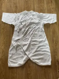 ホワイト コットン コンビ肌着