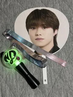 なにわ男子 大橋和也 ボンボンボヤージュ ペンライトうちわ銀テープ