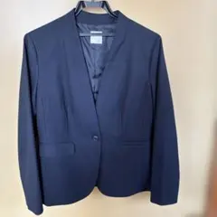 美品　ネイビースーツ　パンツ　セット レディース