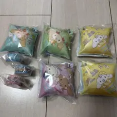 くら寿司シナモロール クッション型フィギュアとマスキングテープセット