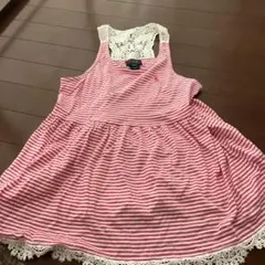 ラルフローレン　女の子　ノースリーブ　ボーダー150