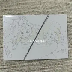 僕のヒーローアカデミア 複製原画 ポストカード 麗日お茶子 蛙吹梅雨 文化祭