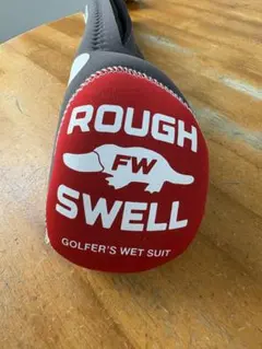 ラフ＆スウェル　ゴルフ　フェアウェイウッド用ヘッドカバー　チャコール　新品 rough&swell ラフアンドスウェル フェアウェイウッド ユーティリティ用