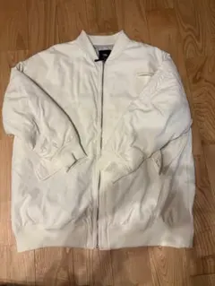 niko and ...アライドモンスターMA-1　ホワイト　Mサイズ