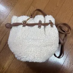 巾着タイプ ショルダーバック