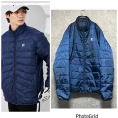 FILA ゴルフウェア ブルゾン ハイブリッド　中綿　ダウンブルゾン