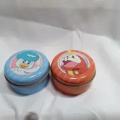 クワッス　ホゲータ　丸缶ケース□