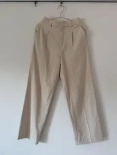 UNIQLO EZYアンクルパンツ ベージュ ウィメンズ Sサイズ