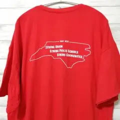 GILDAN　Tシャツ　2XL　バックプリント　USA古着