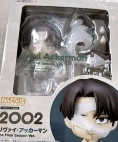 進撃の巨人 リヴァイ・アッカーマン グッズ ねんどろいど アクリル 缶