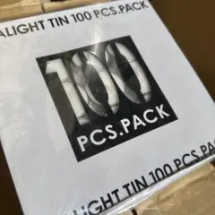 人気　カメヤマ ティーライトティン 100個入 (ローソク キャンドル)