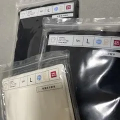 【新品未開封】ユニクロ/キトモイスト/コットン/L/レディース　3点