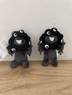 新品未使用　モノクロミャクミャク カラビナ付きマスコット 2個セット　大阪万博