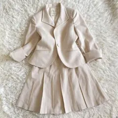 組曲　クミキョク　￼￼セレモニースーツ　　セットアップ　プリーツスカートスーツ