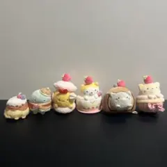 6種セット ねこのきょうだいとおかし屋さん すみっコぐらしコレクション