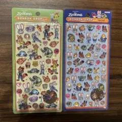 【正規品】ボンボンドロップシール　第二弾ズートピア　ズートピアmini