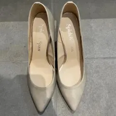 Spick & Span ベージュ ポインテッドトゥ ハイヒールのサムネイル
