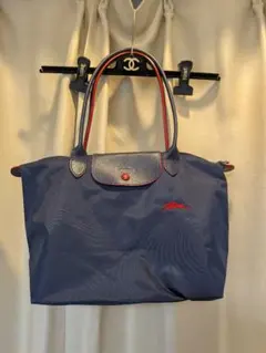 限定ロンシャン ルプリアージュ Tres Paris ネイビー Sトリコロール馬