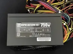 玄人志向 KRPW-AK750W/88+ 750W 電源ユニット