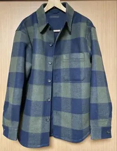 ユニクロ オリーブ オーバーシャツジャケット Lサイズ新品未使用