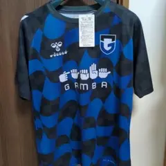 試着のみ　hummel GAMBA シュワシャツ　手話　ガンバ大阪　ヒュンメル