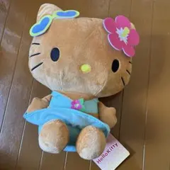 日焼けキティ　ぬいぐるみ