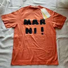 MARNI マルニ プリント Tシャツ 大人もOK ロゴ クルーネックのサムネイル