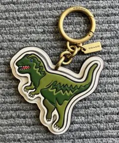 COACH 恐竜デザイン キーホルダー T-レックス バッグチャーム - メルカリ