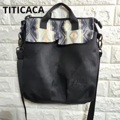TITICACA チチカカ 2WAY ショルダーバッグ トートバッグ