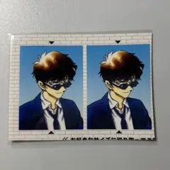 名探偵コナン　松田陣平　証明写真風ステッカー　シール