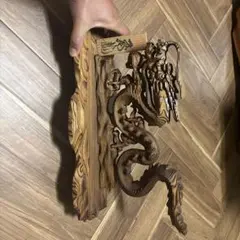 woodBurning ハンドメイド 雑貨 龍 - メルカリ