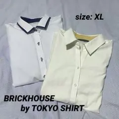 BRICKHOUSE by TOKYO SHIRT ワイシャツ 2枚セット