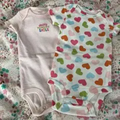 新品未使用　Carter's ロンパース2点セット